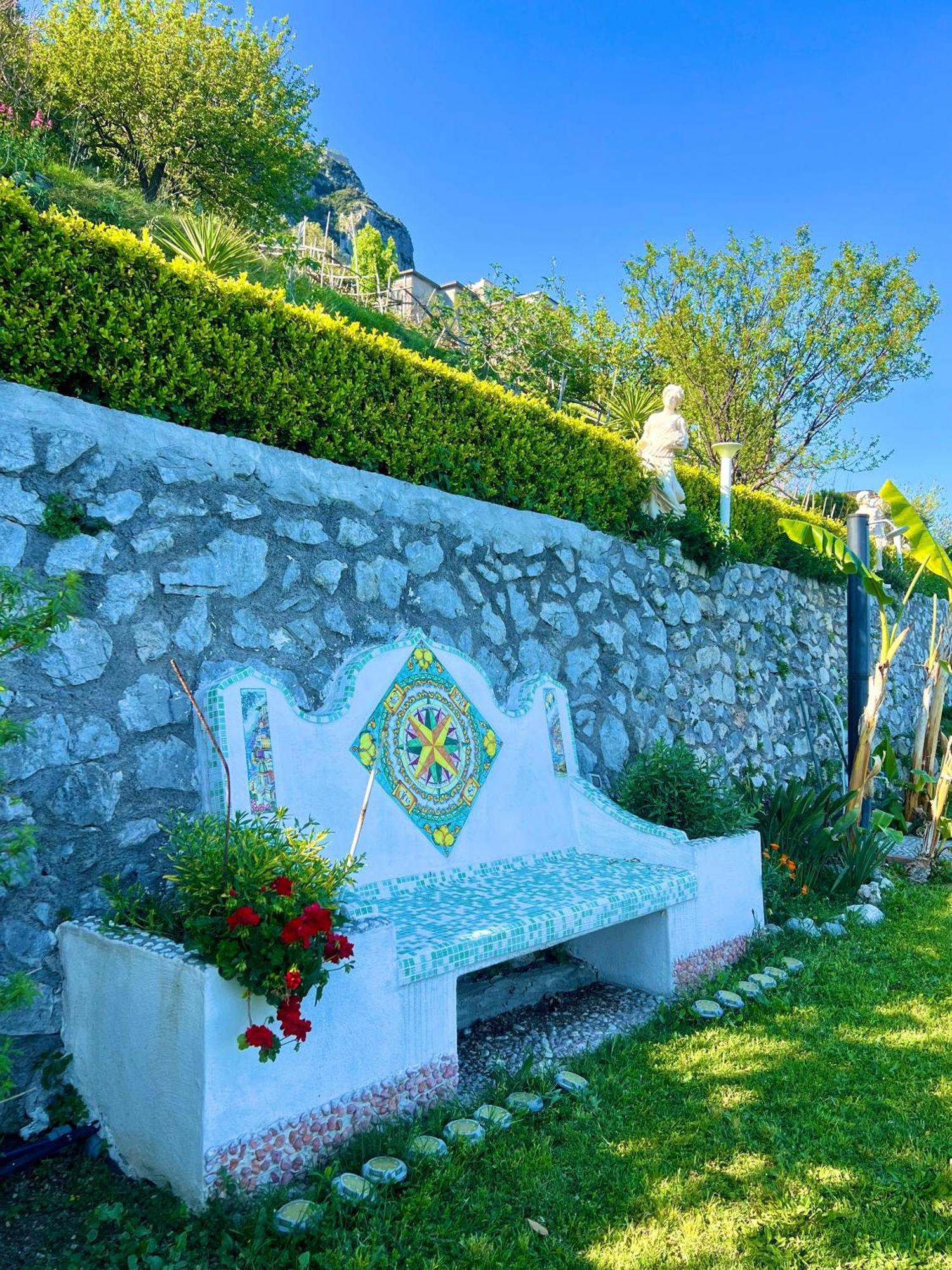 B&B Il Pavone Conca dei Marini Kültér fotó